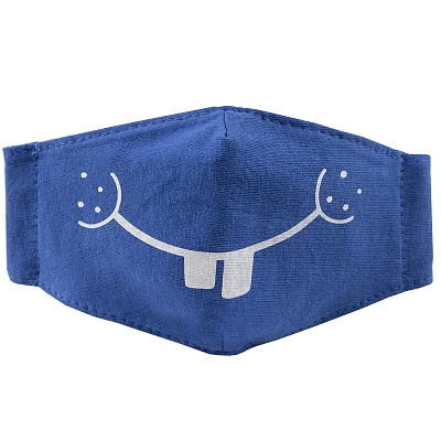 Маска детская с аппликацией многоразовая