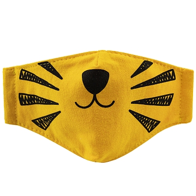 Маска детская с аппликацией многоразовая