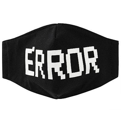 Маска с аппликацией многоразовая